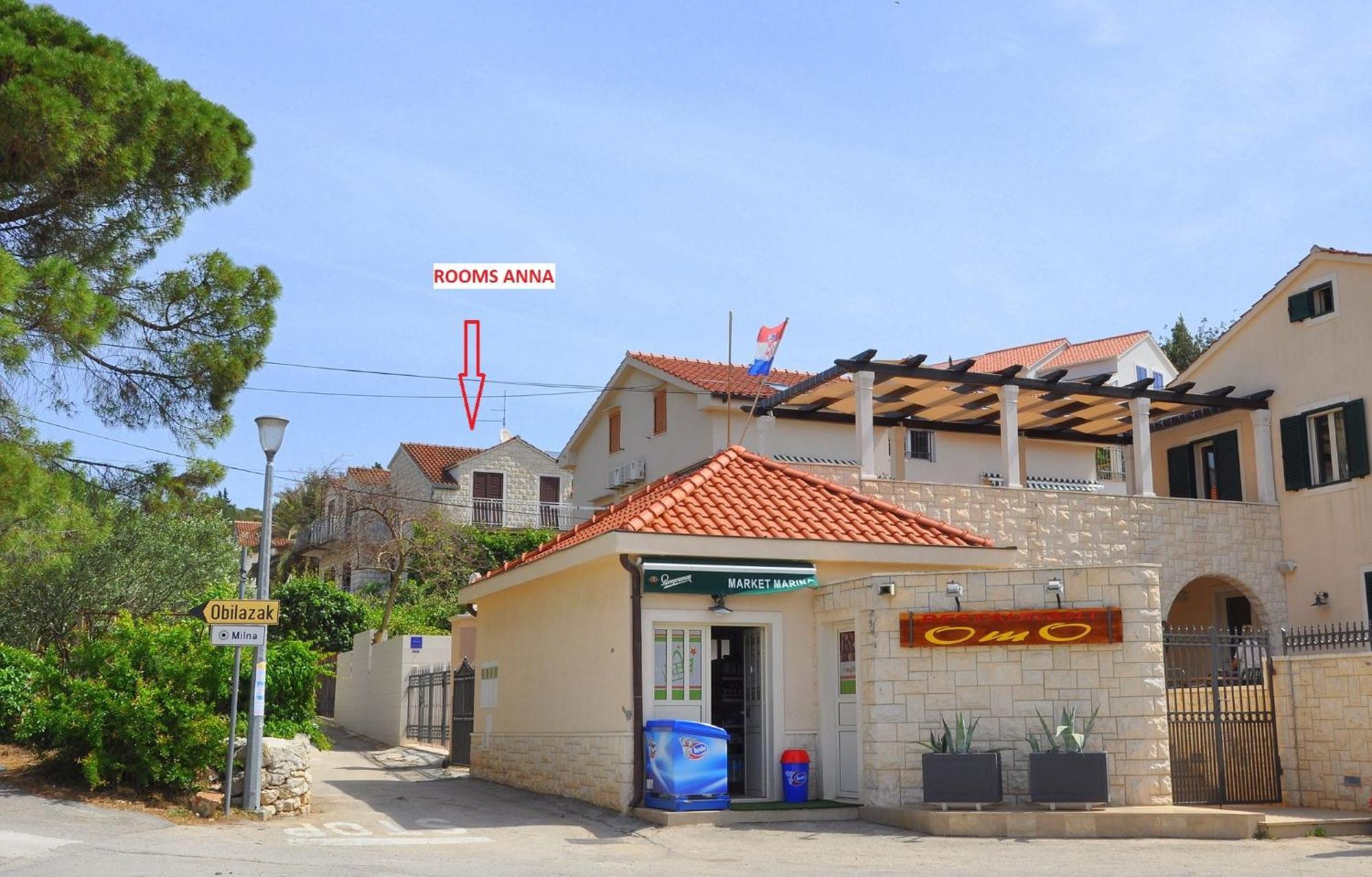 Rooms Anna Milna (Brac) Exterior foto